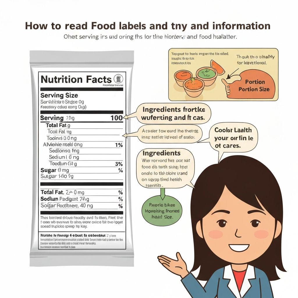 Food label information